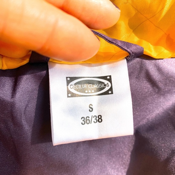 ☔️ CECILIA CLASSICS PURPLE HONEY LONG RAIN COAT! - Picture 9 of 16